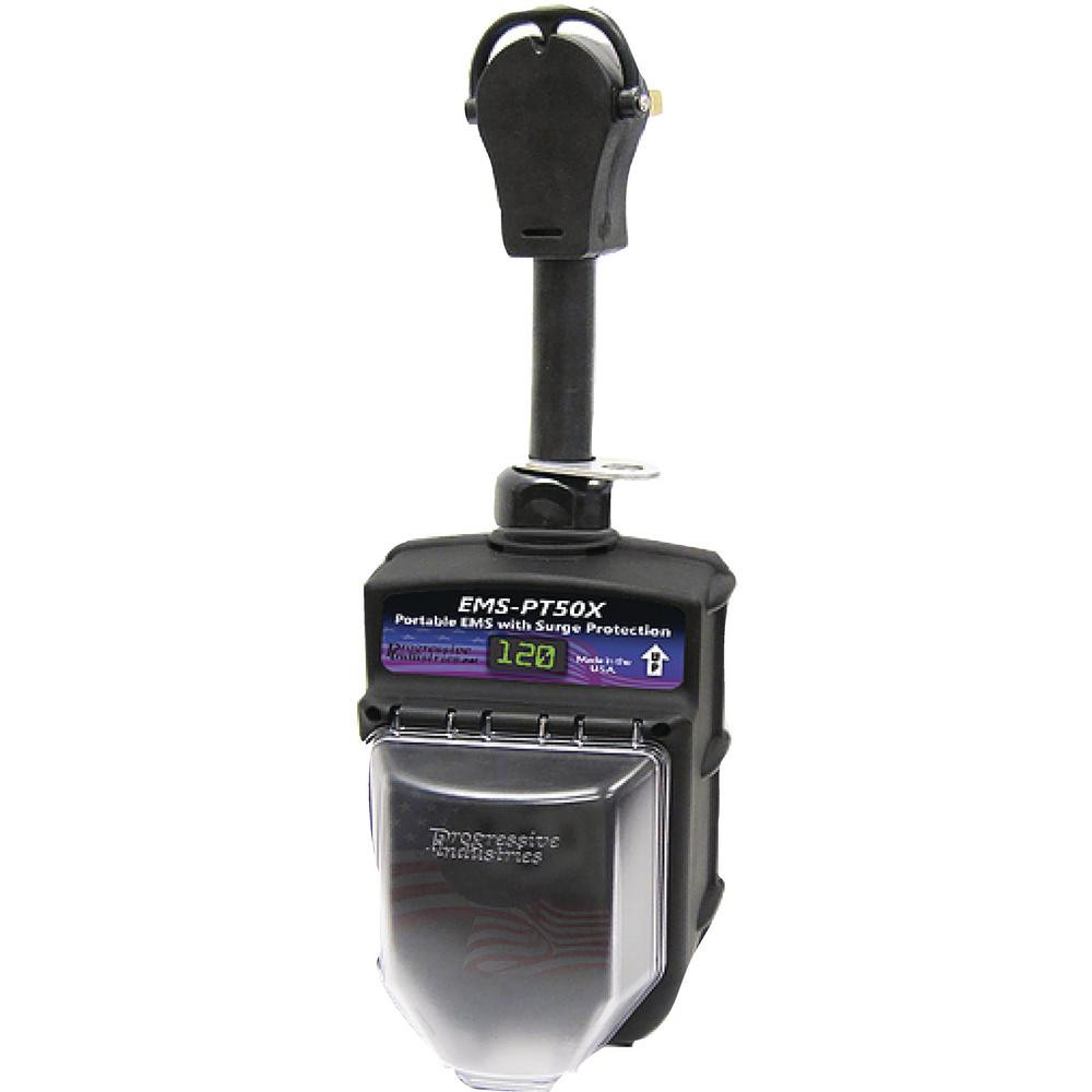PROGRESSIVE INDUSTRIES 50 Amp Portable RV Surge Protector | The Home Depot