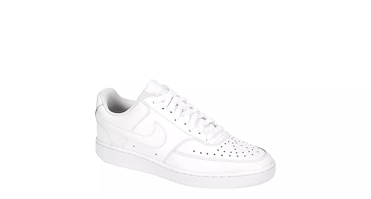 Nike Womens Court Vision Low Sneaker - White | Rack Room Shoes