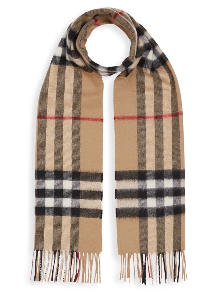 The Classic Check Cashmere Scarf | Saks Fifth Avenue (UK)