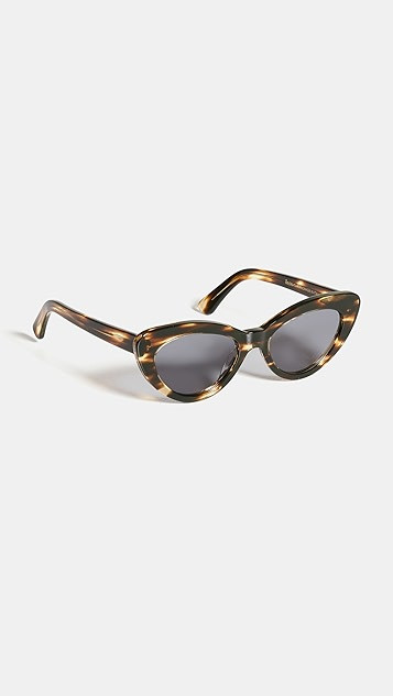 Pamela Dark Sand Sunglasses | Shopbop