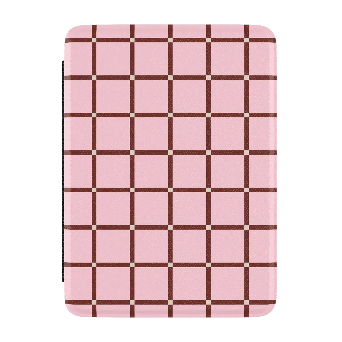 Uptown Gridlock   Pink Checkerboard Kindle Case | CASELY