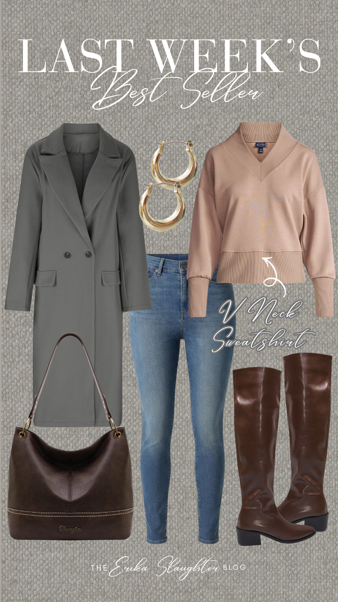 Last week’s best seller, styled with ease. The fashion icon V-neck sweater paired with classic denim, polished accessories, and timeless layers—an elevated take on everyday dressing.

#LastWeeksBestSeller #FashionIcon #ElevatedBasics #TimelessStyle #EffortlessChic #ClassicLayers #EverydayRefined #WardrobeStaple
 

 #LTKootd #LTKBeauty #LTKTravel
