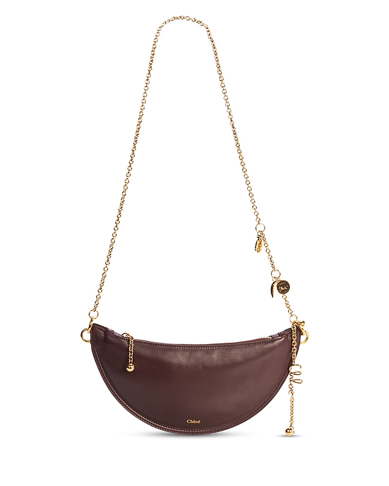 Chloe Icons Mini Leather Halfmoon Bag | Bloomingdale's (US)