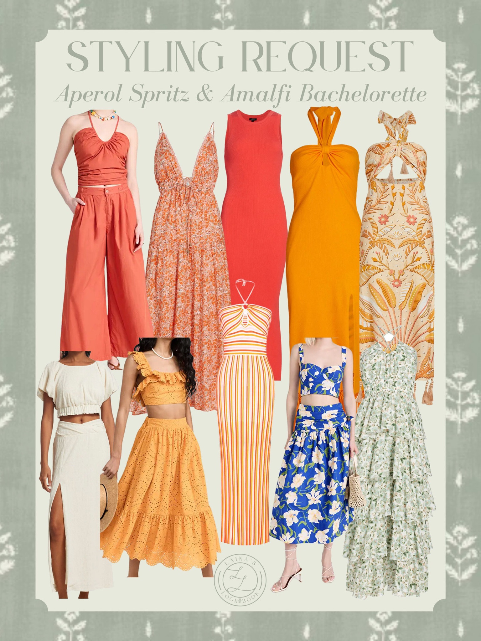 Aperol Spritz / Italy / Amalfi Coast theme for Bachelorette — outfits for the bride 🍊🇮🇹

#LTKwedding #LTKFind #LTKtravel