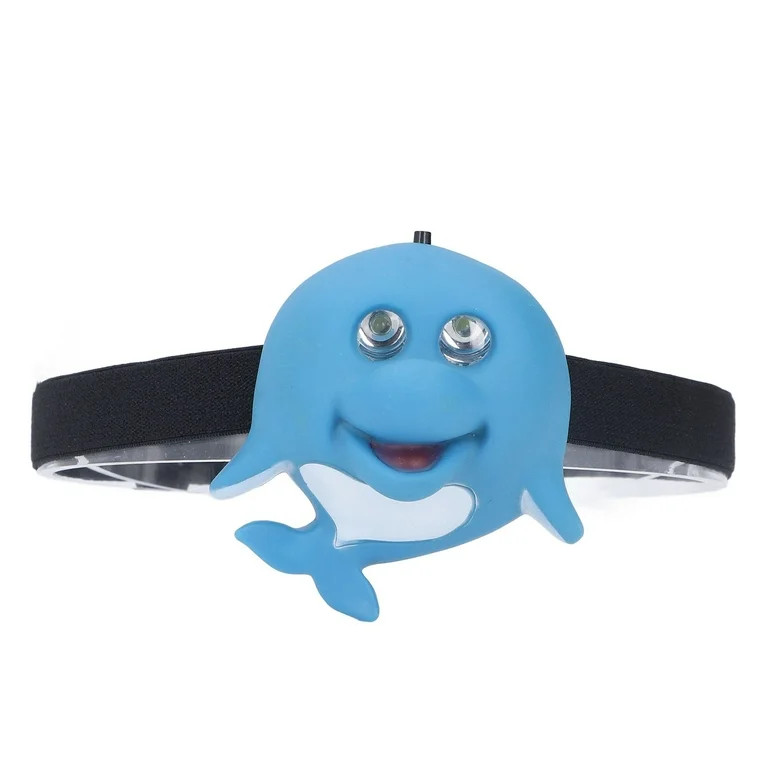 LED Headlamp Dolphin Shape Headlamp for Kids Camping Essentials Plastic Head Lamp Flashlight for ... | Walmart (US)