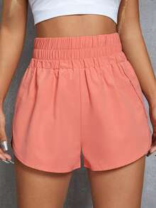 Breathable Solid Sports Shorts
   SKU: st2205249905324294      
          (9999+ Reviews)
       ... | SHEIN