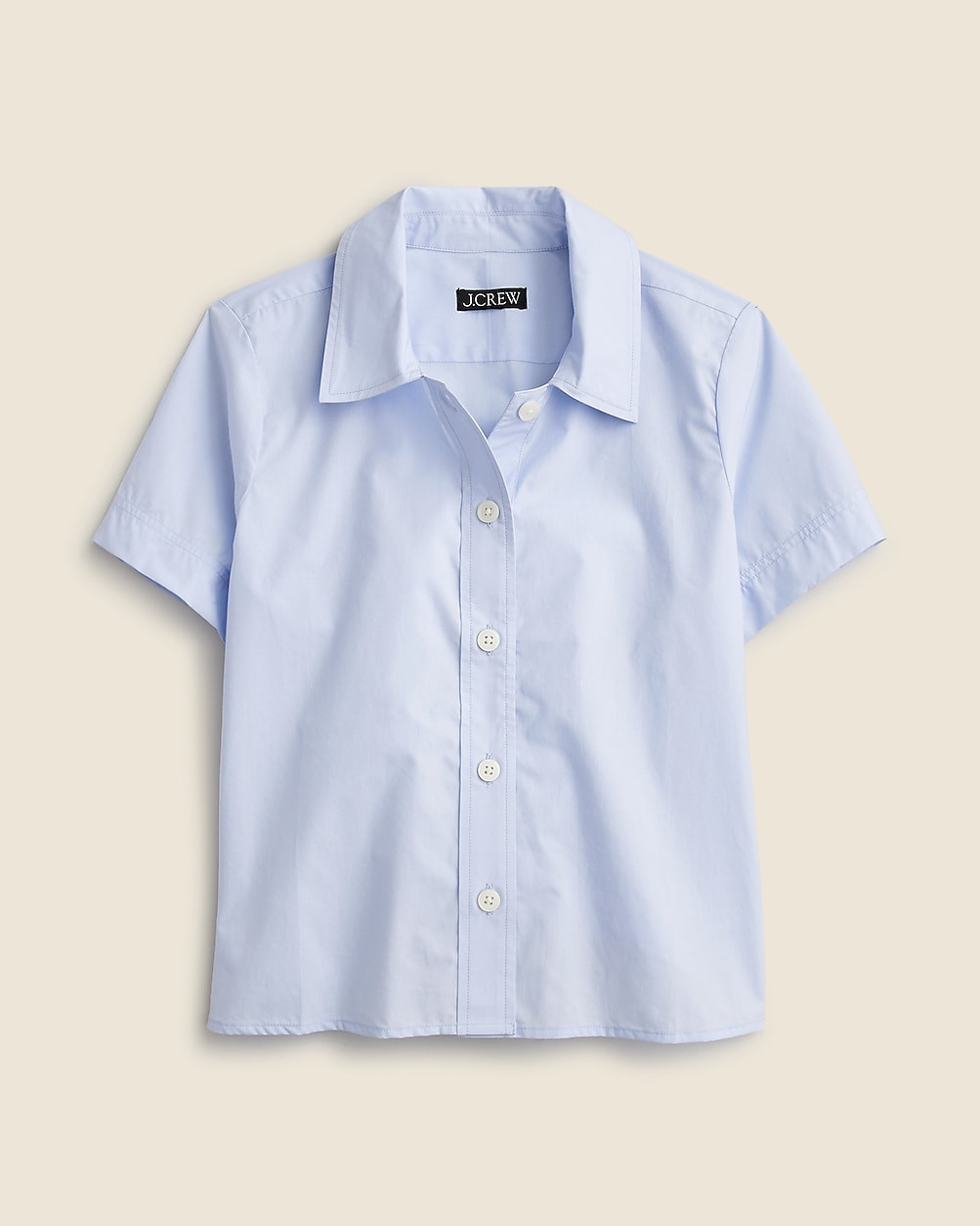 Gamine shirt in cotton poplin | J. Crew US