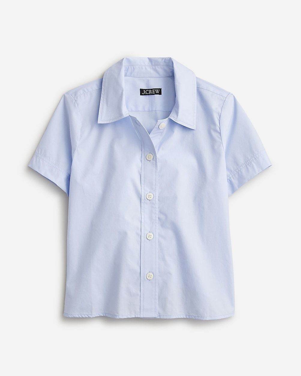 Gamine shirt in cotton poplin | J.Crew US