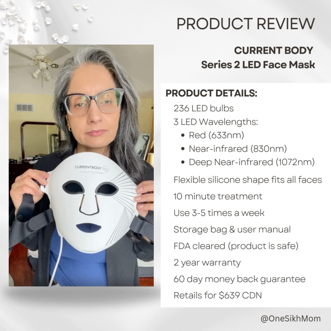 Here are my thoughts on the @currentbody Series 2 LED mask. (This is not sponsored, the mask was gifted in return for my honest opinion). I’m happy to say that I see & feel some results after 8 weeks. I haven’t changed/added anything to my skincare regimen except the mask. I consistently used it 5 times a week and my husband might have used it 1-2 times a week.

I think it’s important to consider why you want an LED face mask in the first place. If it’s to support your skin as it ages, then I think it’s a great tool to add to your skin care routine. But if you expect to reverse all signs of aging, then you should perhaps see a cosmetic dermatologist for your specific concerns.

My discount code for CurrentBody is SUKHI 

#facemask #LEDmask #LEDmasktherapy #lighttherapy #redlighttherapy #lighttherapy #skincare #momsofinstagram #skincaredevice #women #desifamily #desimoms #punjabimoms #over40skincare #browngirls #browngirlbloggers


#LTKbeauty #LTKcanada #LTKfamily