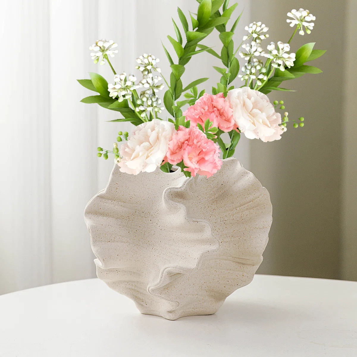 Kamran Handmade Ceramic / Porcelain Table Vase | Wayfair North America