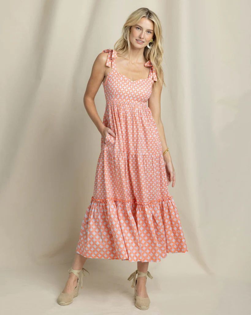 Sylvi Sun Daze Geo Print Maxi Dress | Southern Tide