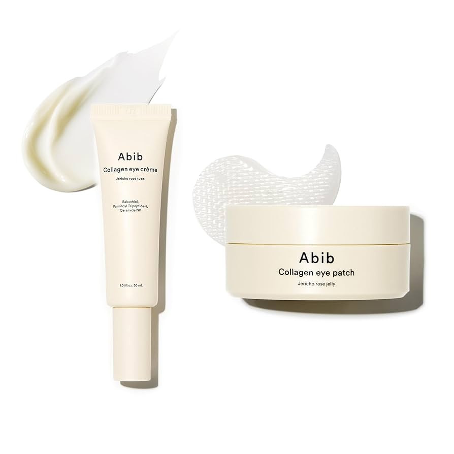 Abib Self Care Gifts for Women: Collagen Eye Patch & Crme Jericho Rose Tube - Anti-Aging Under Ey... | Amazon (US)