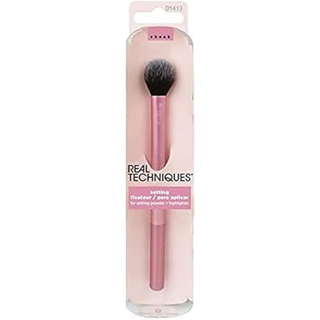 Real Techniques Filtered Cheek Makeup Brush for Face, For Powder Blush, Bronzer, and Highlighter, Co | Amazon (US)