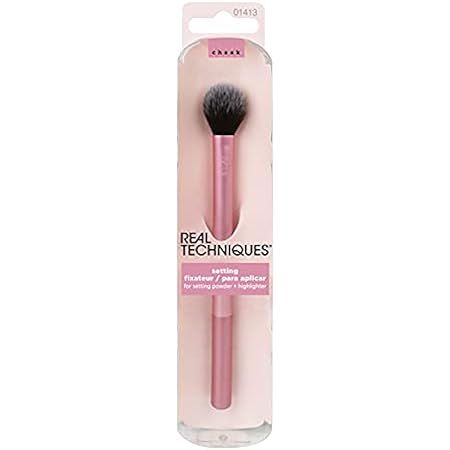 Real Techniques Filtered Cheek Makeup Brush for Face, For Powder Blush, Bronzer, and Highlighter, Co | Amazon (US)