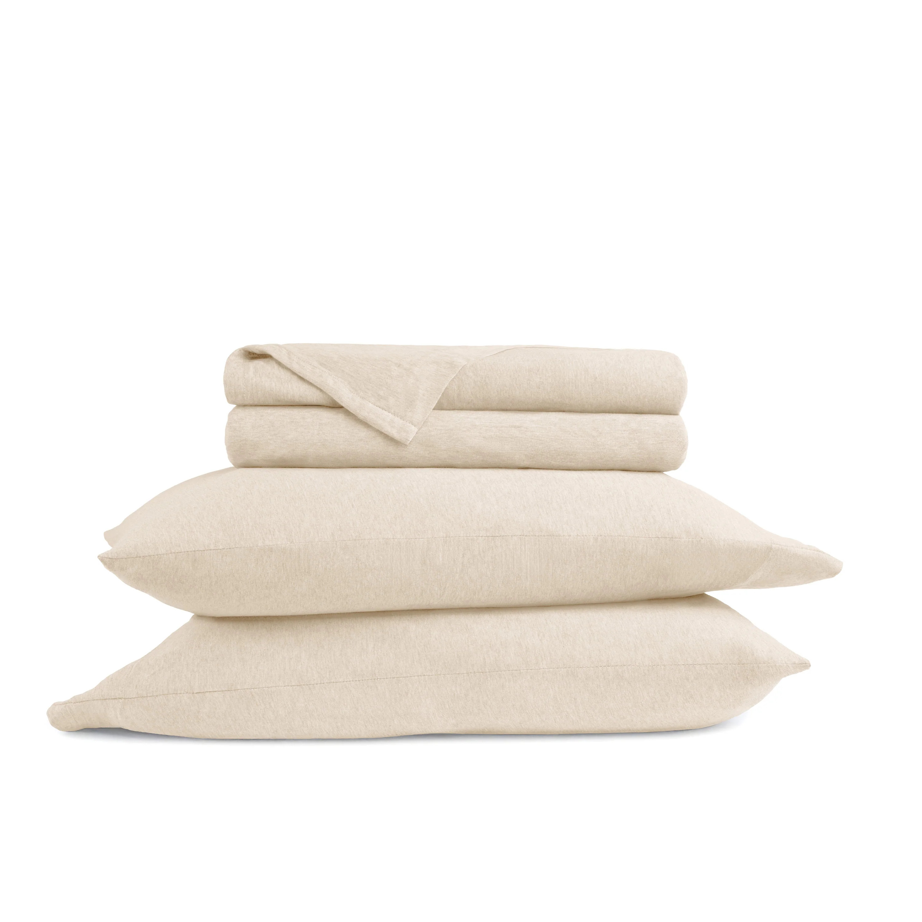 4-Piece Jersey Knit 100% Cotton Sheet Set | Linens & Hutch | Linens and Hutch