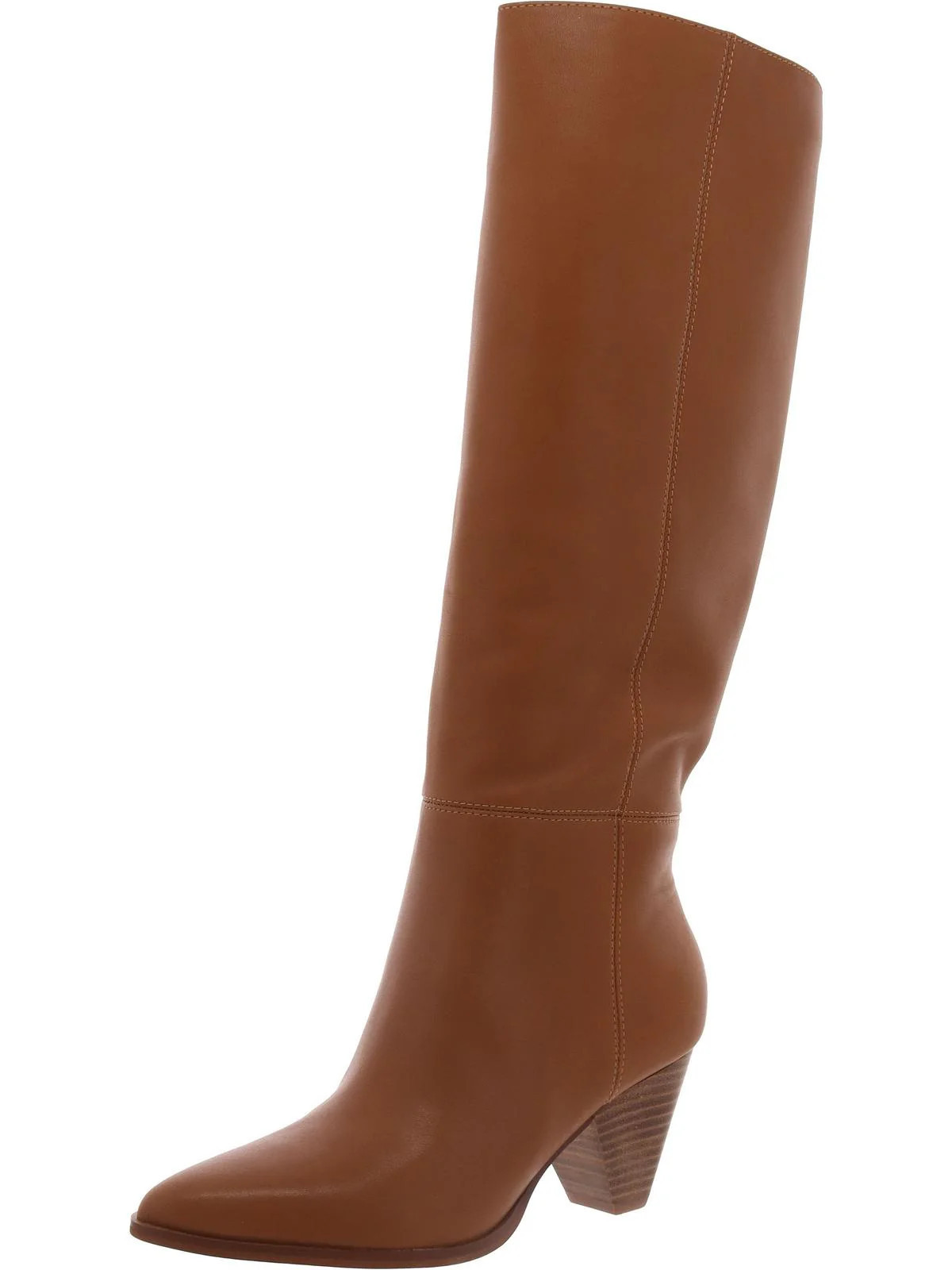 Buttercup Womens Leather Pointed Toe Knee-High Boots | Shop Simon
