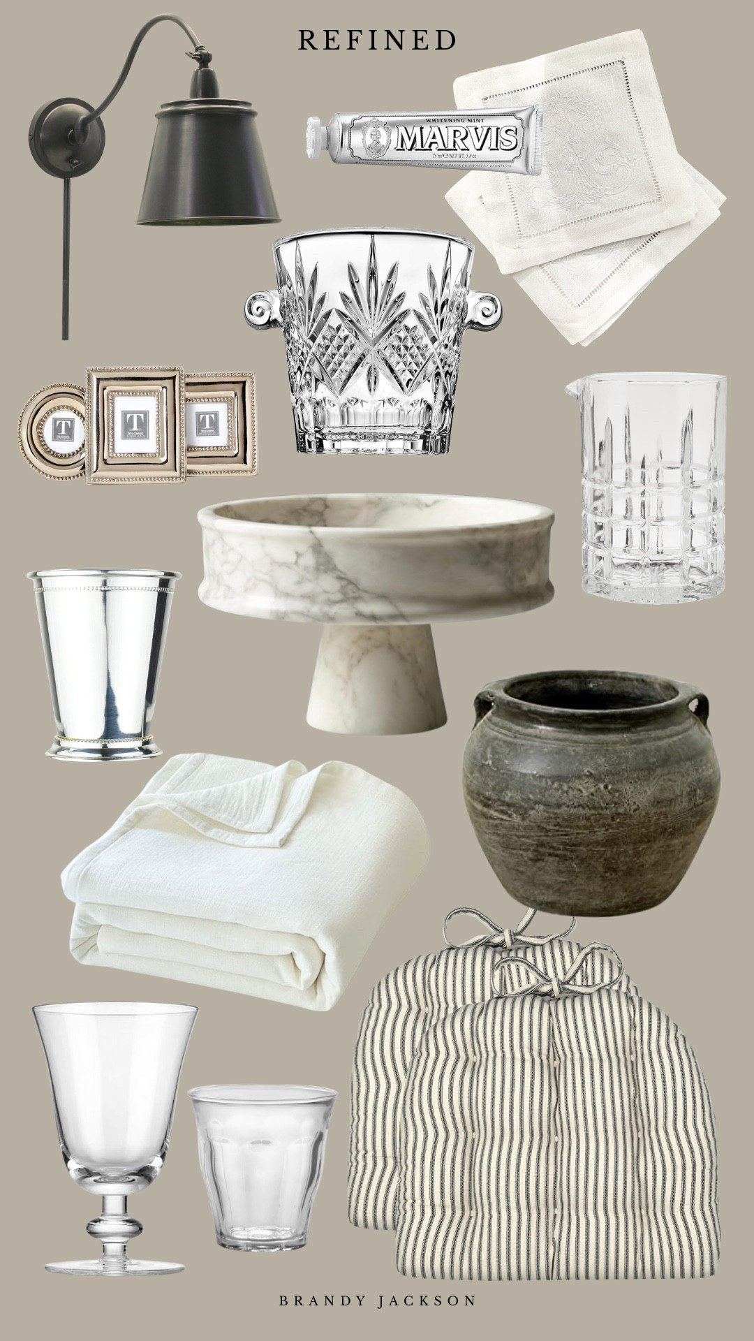 Refined Home Decor Finds 🤍