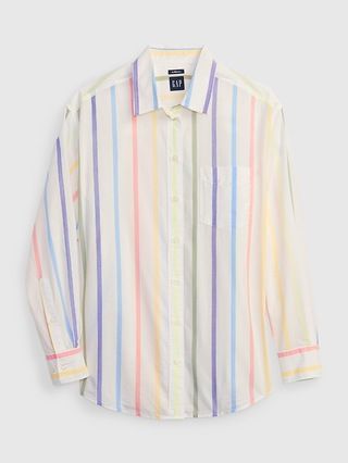 Stripe Big Shirt | Gap (US)