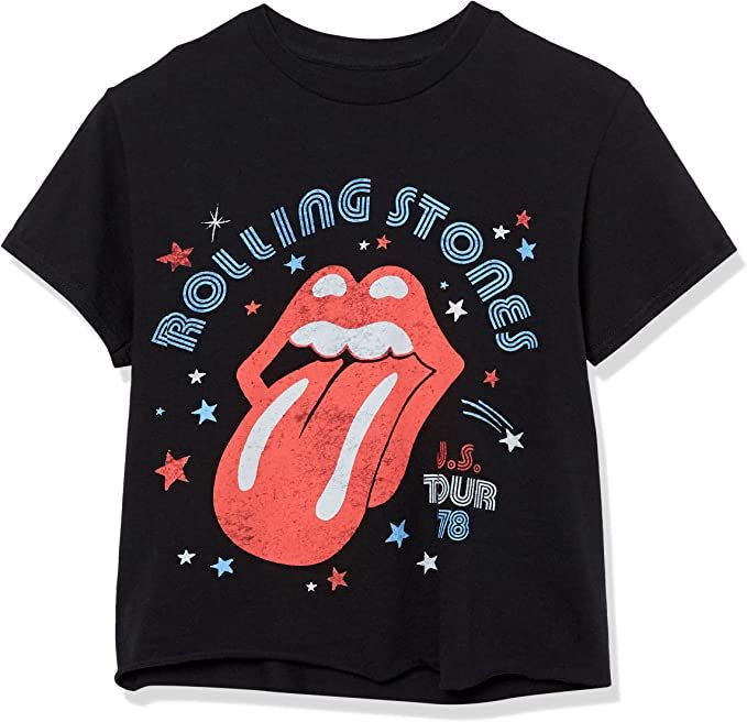 Rolling Stones Women's Crop Tee | Amazon (US)