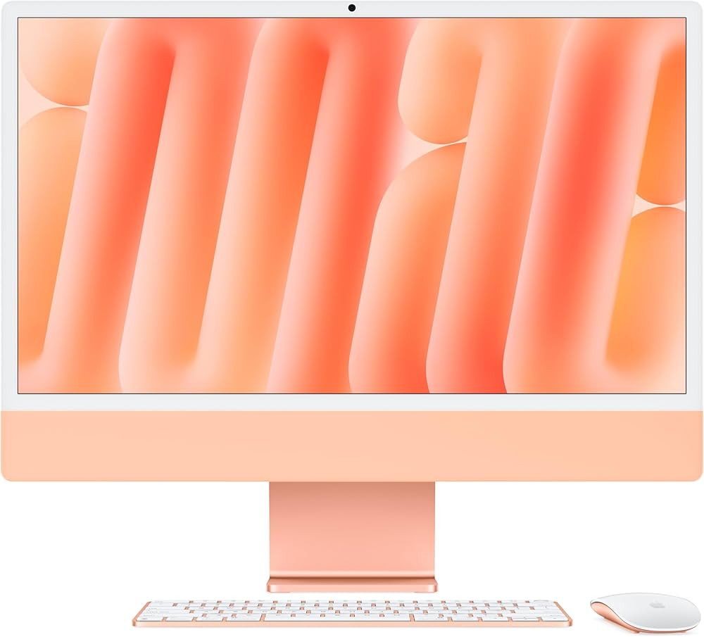 Apple 2024 iMac All-in-One Desktop Computer with M4 chip with 10-core CPU and 10-core GPU: Built ... | Amazon (US)