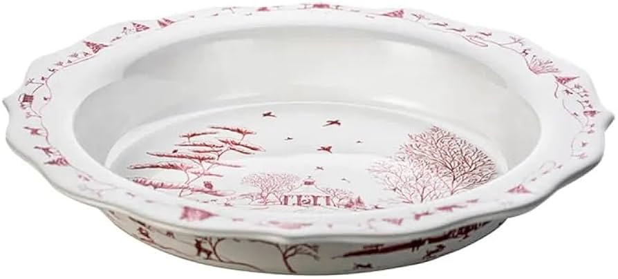Juliska Country Estate Winter Frolic Ruby Pie Dish | Amazon (US)
