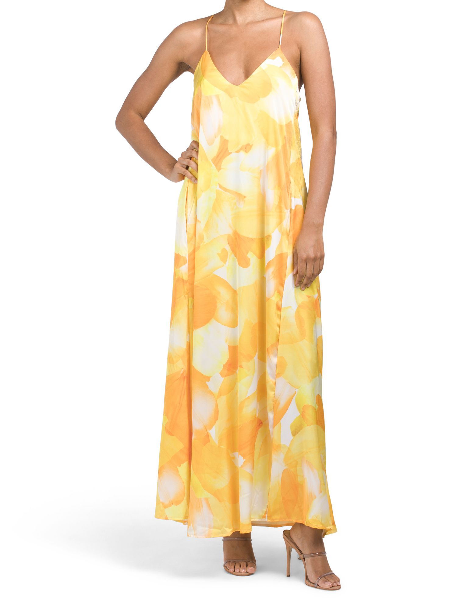 Floral Print Slip Dress | TJ Maxx