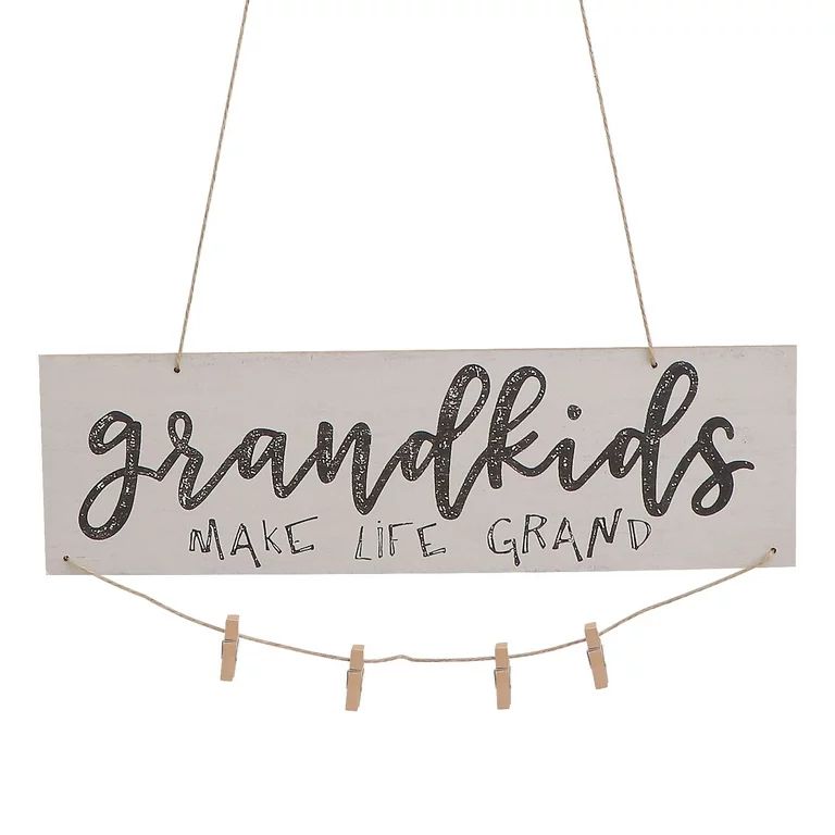 Frcolor Grandkids Photo Holder Picture Frame Board Grandma Gifts Grand Life Make Sign Grandchildr... | Walmart (US)