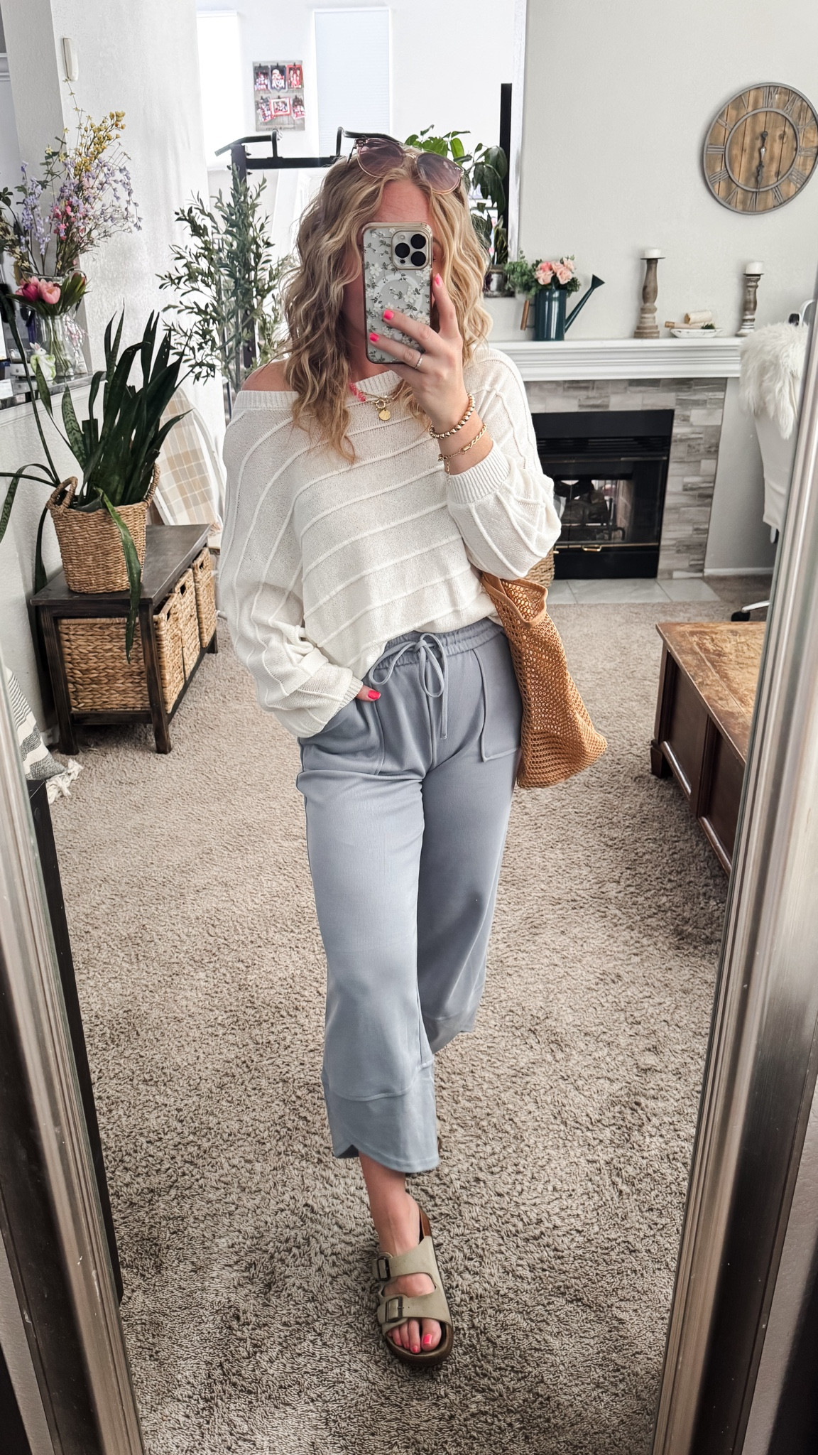 Lightweight sweat pants from Amazon, fit tts, I rolled them up once at the waist to give them more of a cropped fit 




Amazon outfits, summer outfit inspo, outfit ideas, casual outfits amazon, amazon outfits every day, spring outfits 2026, summer outfits

#LTKPetite #LTKSaleAlert #LTKootd