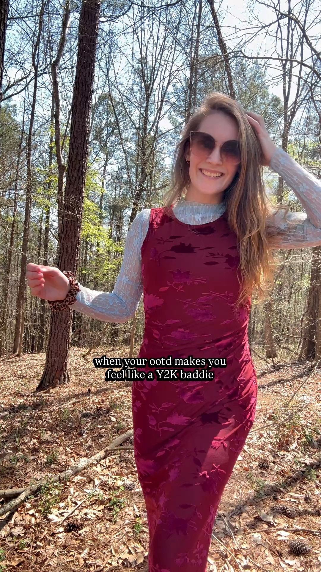 8 year-old-me dreamt of this outfit (seriously)

Feels very...

Lizzie McGuire 🫱🏻‍🫲🏽 10 Things I Hate About You.

(((Burgundy + floral accent dress by MeroKeety)))

#LTKWorkwear #LTKSaleAlert #LTKootd