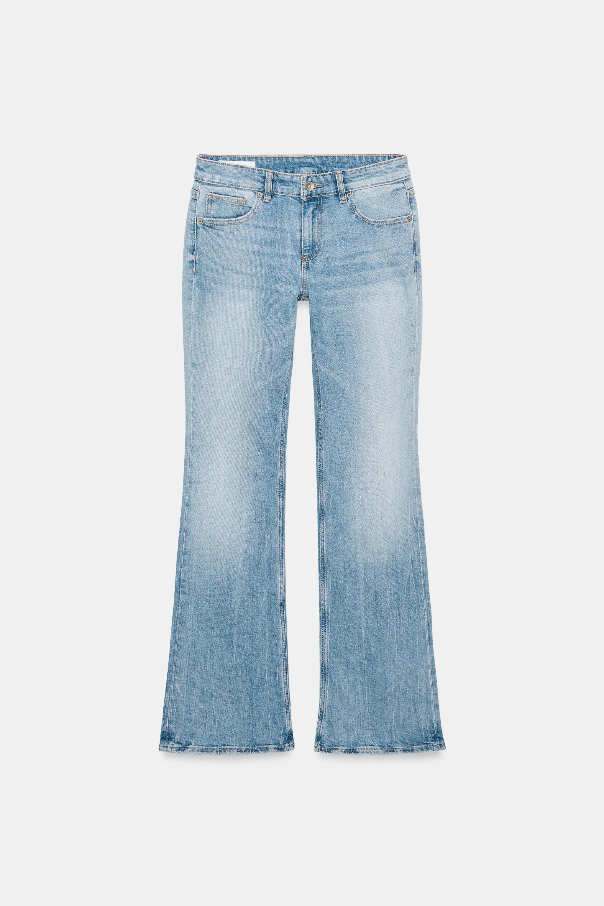 TRF LOW-RISE BOOTCUT JEANS | Zara US
