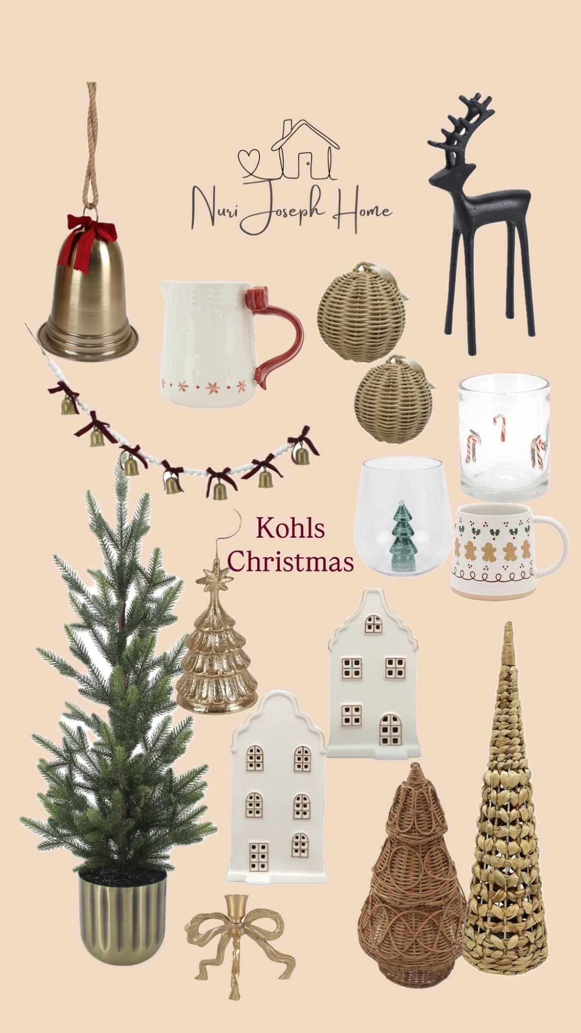 Neutral Christmas Home Decor from Kohls 

#LTKStyleTip #LTKSeasonal #LTKHome