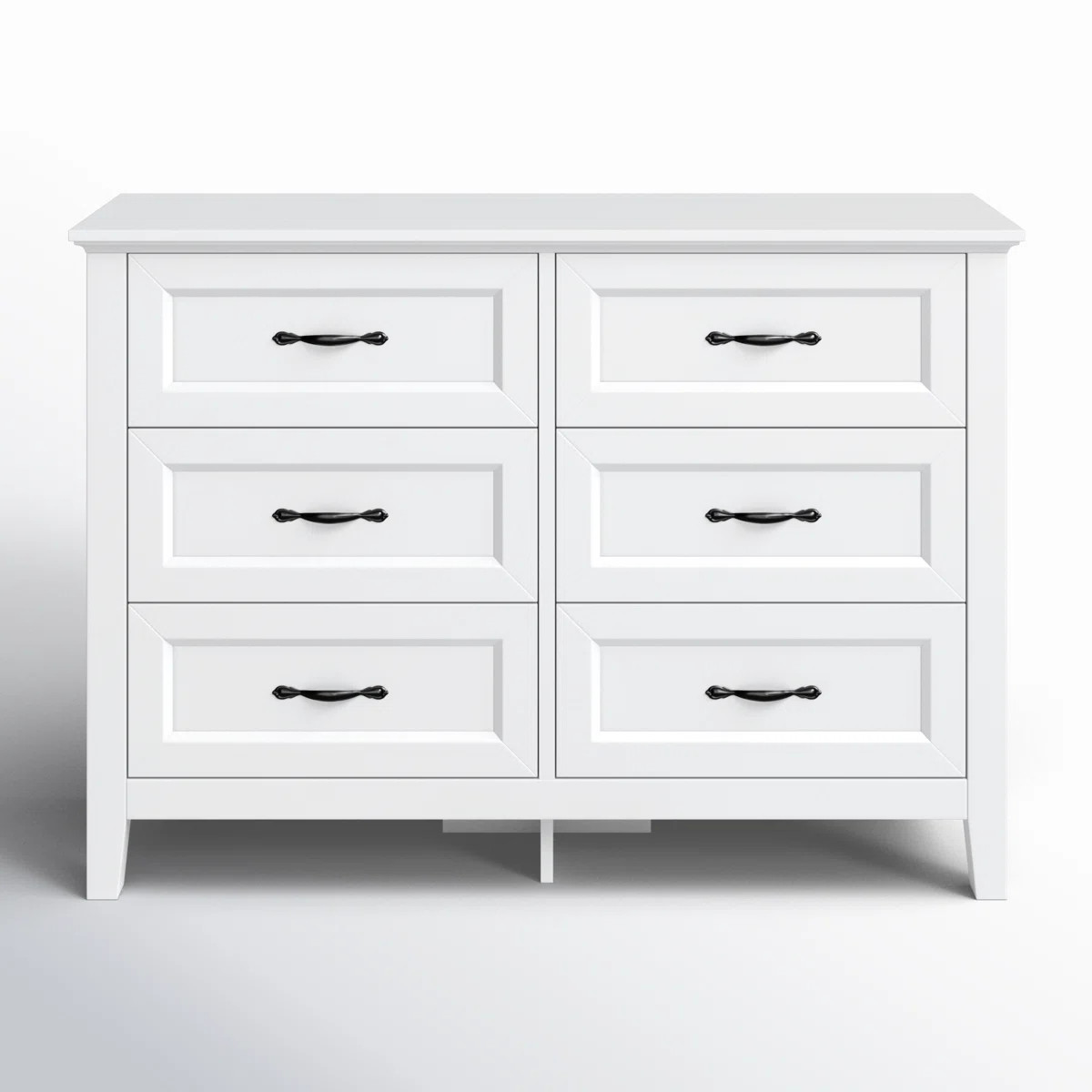 Laurel Foundry Modern Farmhouse® Mize 6 Drawer 47.3" W Double Dresser & Reviews | Wayfair | Wayfair North America