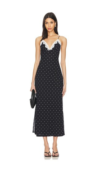 Jasmine Dress in Black | Revolve Clothing (Global)