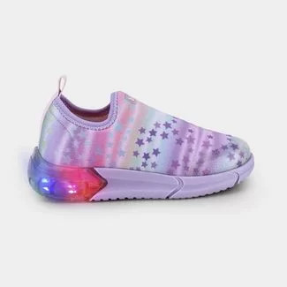 Tênis Infantil de Luz Bibi Space Tie Dye com Estrela 1228019 20 | Dafiti (BR)