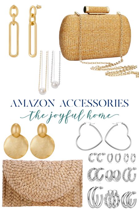 Amazon has some amazing neutral and metallic accessories.

#LTKitbag #LTKfindsunder50 #LTKfindsunder100
