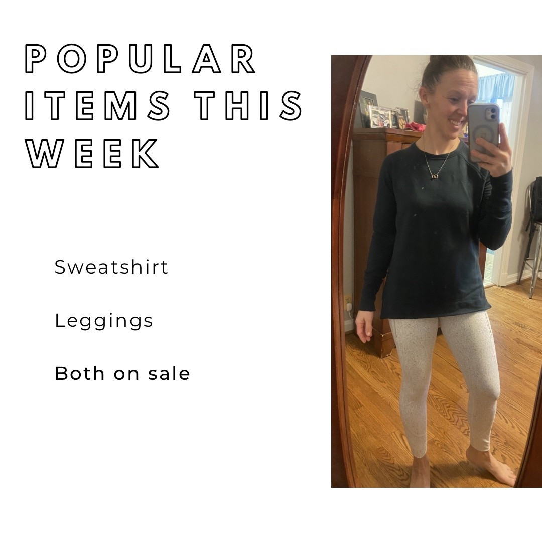 ON SALE - This top is a sweatshirt and long sleeved shirt all in one! It works as a light sweatshirt, lightly fleece lined, that can be worn with a t-shirt under or a long sleeve shirt that can layer easily with a vest.  It’s great for fall through spring.   


#athleta #athletasale #athleisure #sweatshirt #leggings #running #LTkSeasonal 


#LTKSaleAlert #LTKOver40 #LTKU #LTKActive