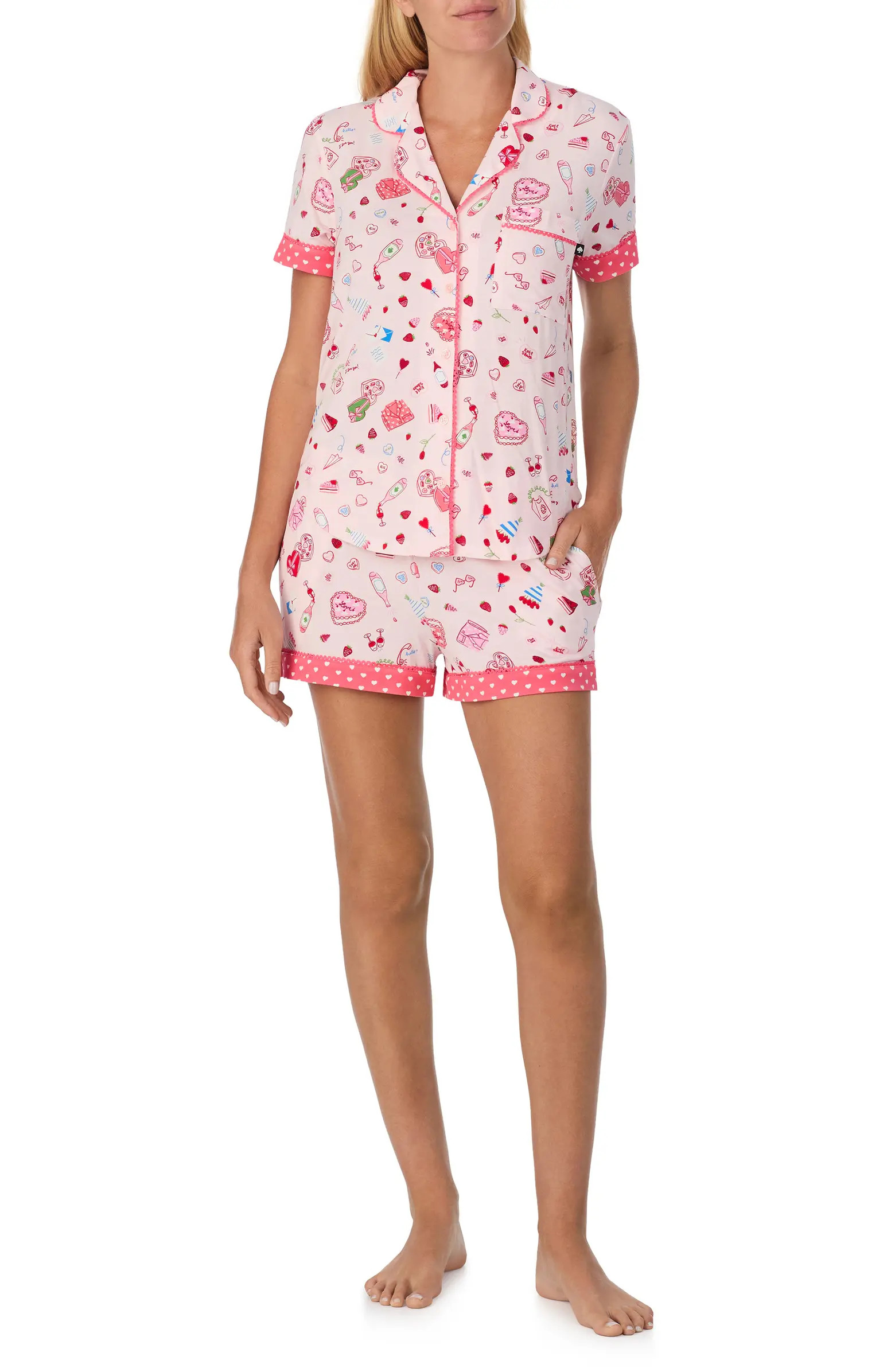 print short pajamas | Nordstrom
