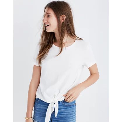 Modern Tie-Front Top | Madewell