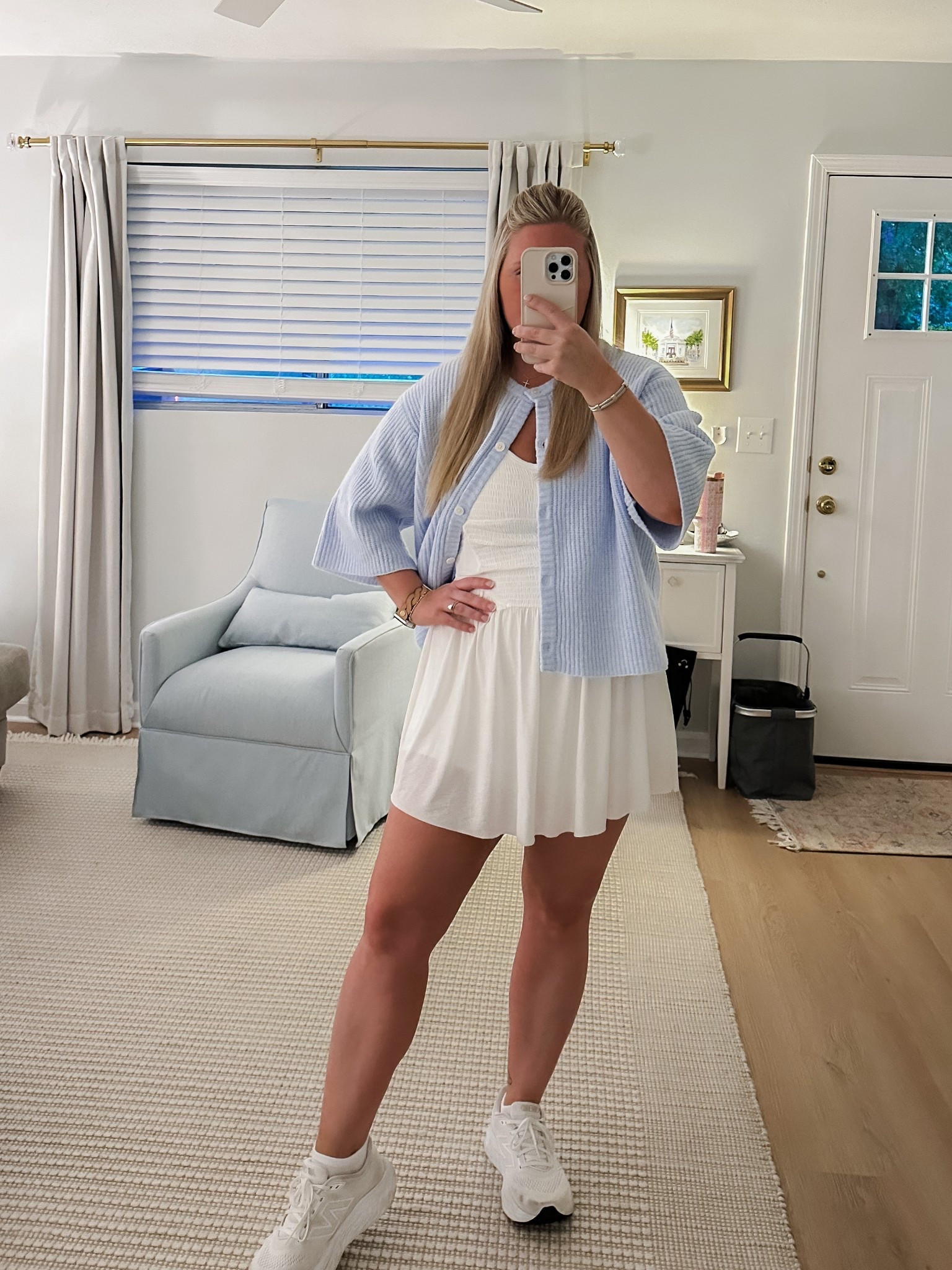 todays ootd!!! cardigan is no longer avaliable but I love this dress from FP movement and want it in other colors!!! wearing an XL

#LTKSeasonal #LTKMidsize #LTKActive