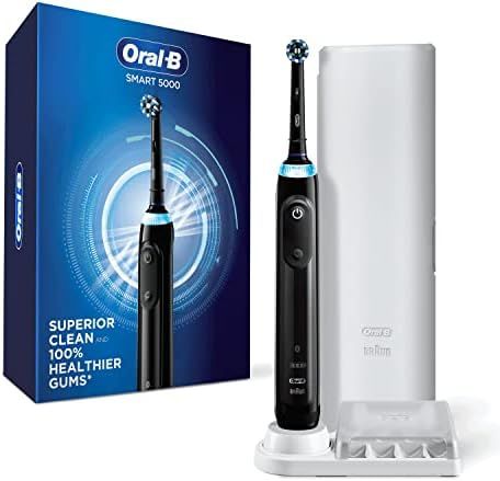 Oral-B Pro 5000 Smartseries Electric Toothbrush with Bluetooth Connectivity, Black Edition | Amazon (US)