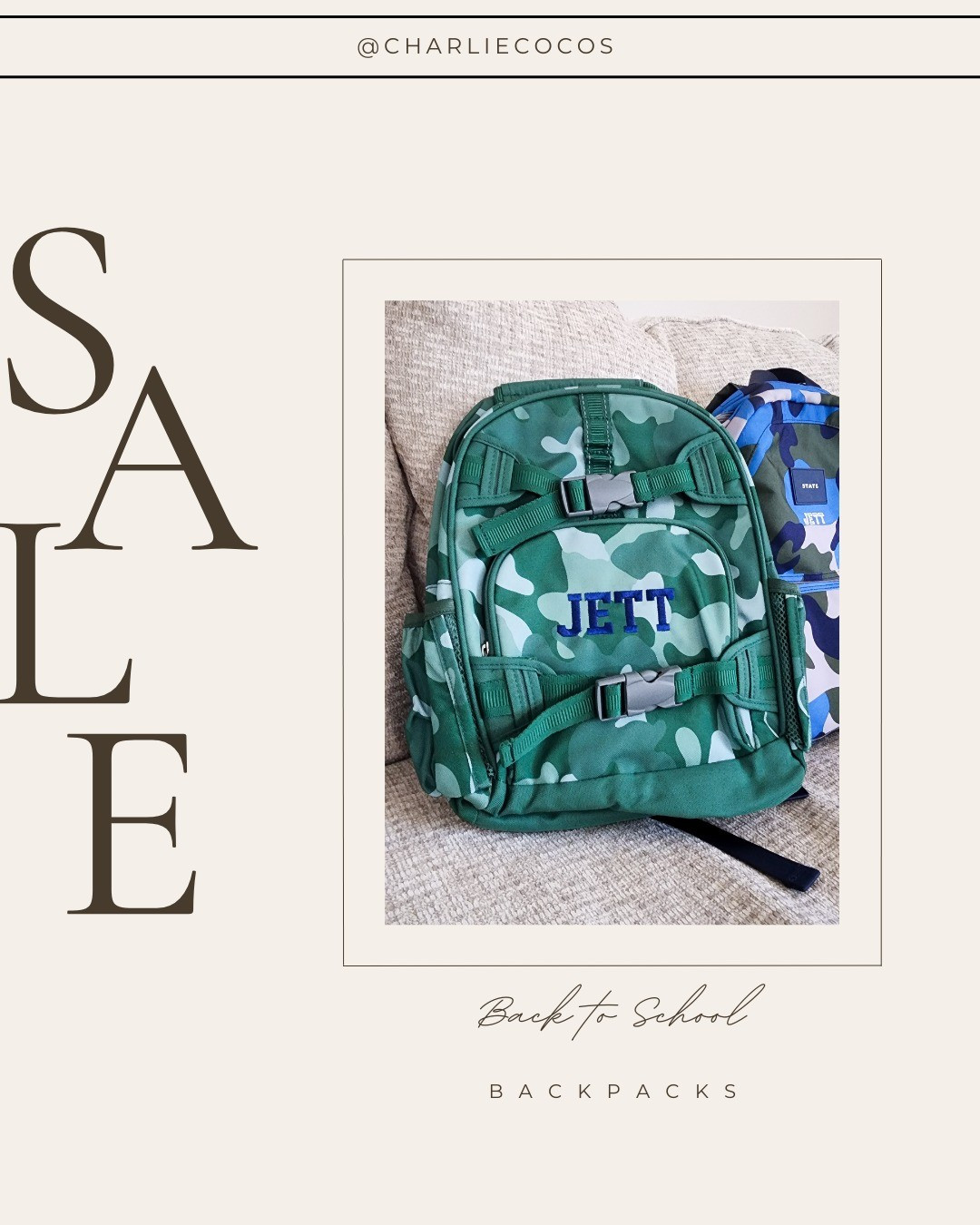 Boys pottery barn backpacks on sale! Personalized backpacks for boys.

#LTKBacktoSchool #LTKKids #LTKSaleAlert