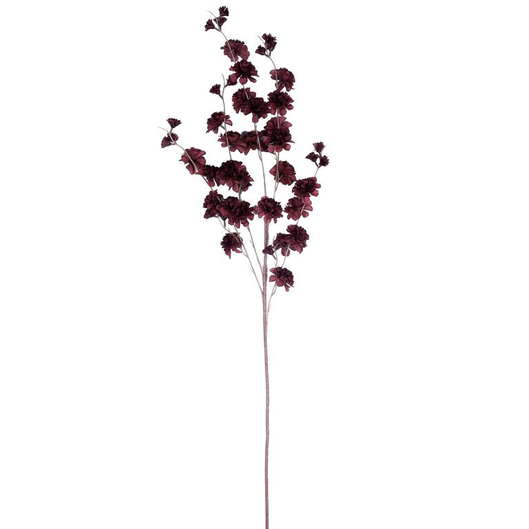 Efavormart 2 Branches - 42" Burgundy Carnation Flower Spray, Silk Flower Bouquet - Perfect for Ta... | Walmart (US)
