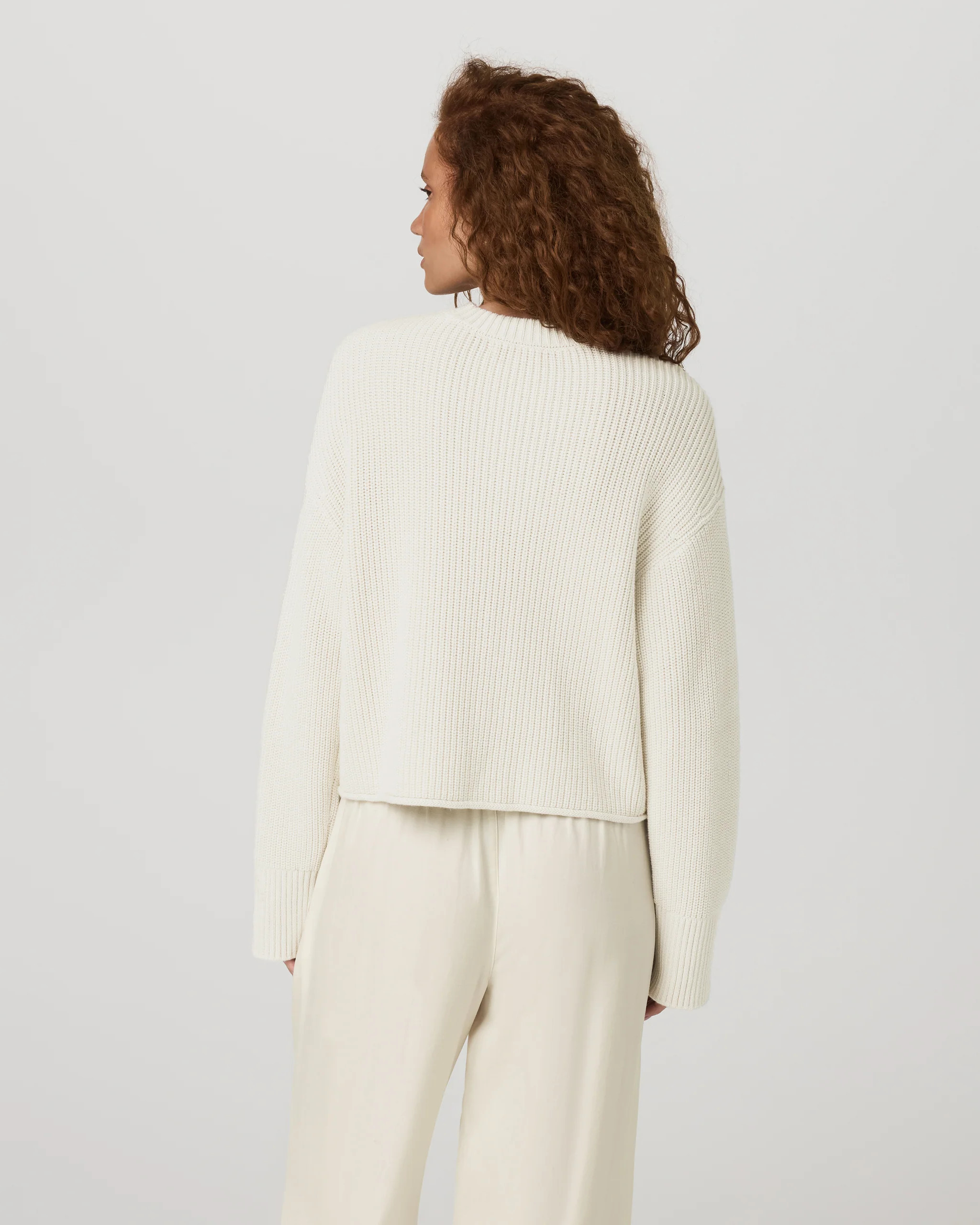 Montauk Crew – Women's Marshmallow Lightweight Sweater – Sweaters – Vuori | Vuori Clothing (US & Canada)