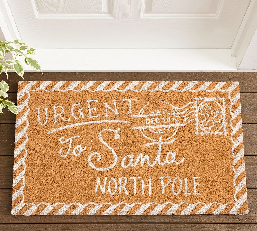 Letter To Santa Doormat | Pottery Barn (US)