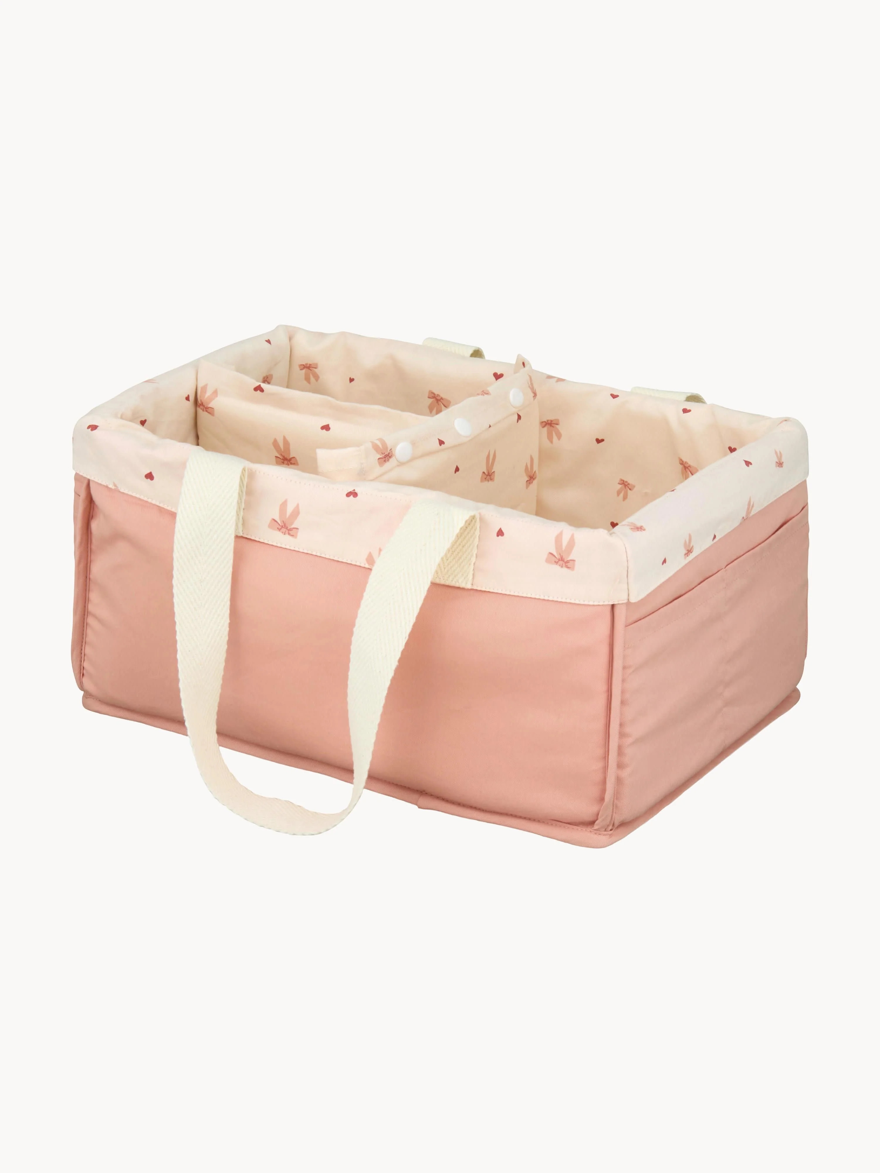 Aufbewahrungskorb Bows aus Bio-Baumwolle | Westwing EU