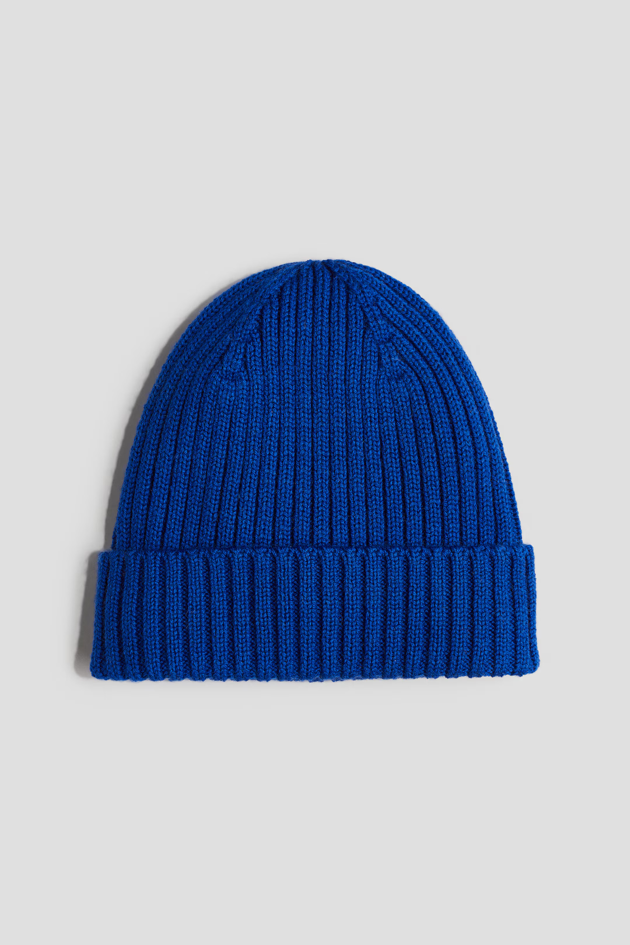 Rib-knit wool beanie - Bright blue - Kids | H&M GB | H&M (UK, MY, IN, SG, PH, TW, HK)