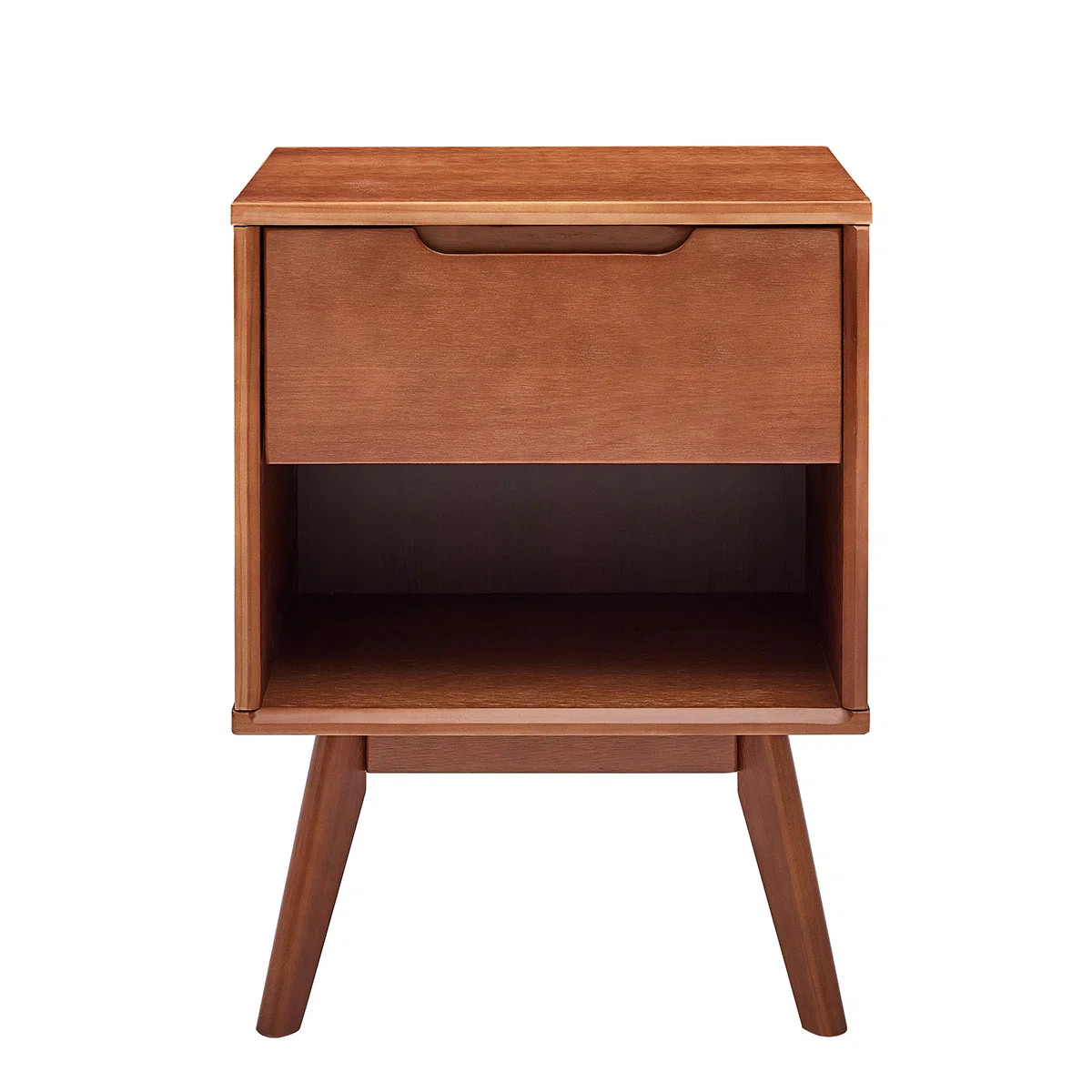 Hillenbrand 1 - Drawer Nightstand in Walnut | Wayfair Professional