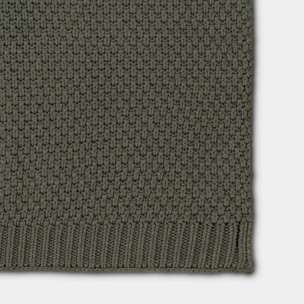 Everyday Knit Throw Blanket Light Green - Threshold™ | Target