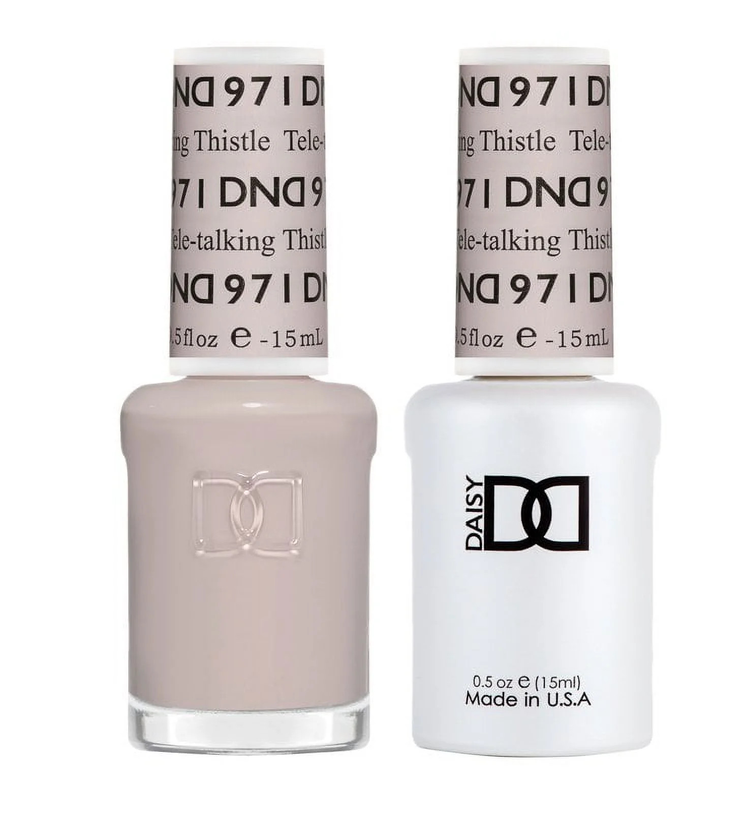 DND Gel & Lacquer Matching Polish Set - 971 Tele-Talking Thistle | Walmart (US)
