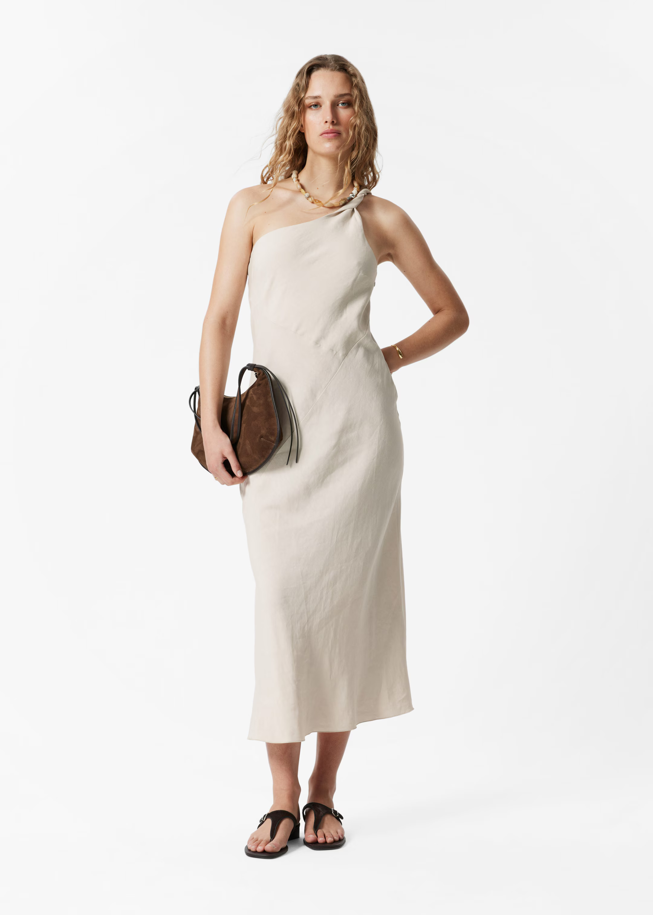 One-Shoulder Midi Dress | & Other Stories UK